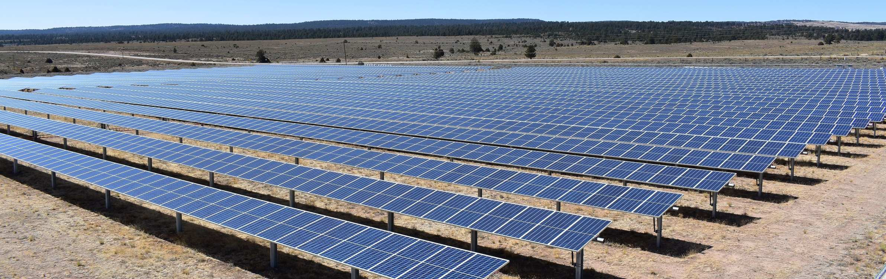 a solar array