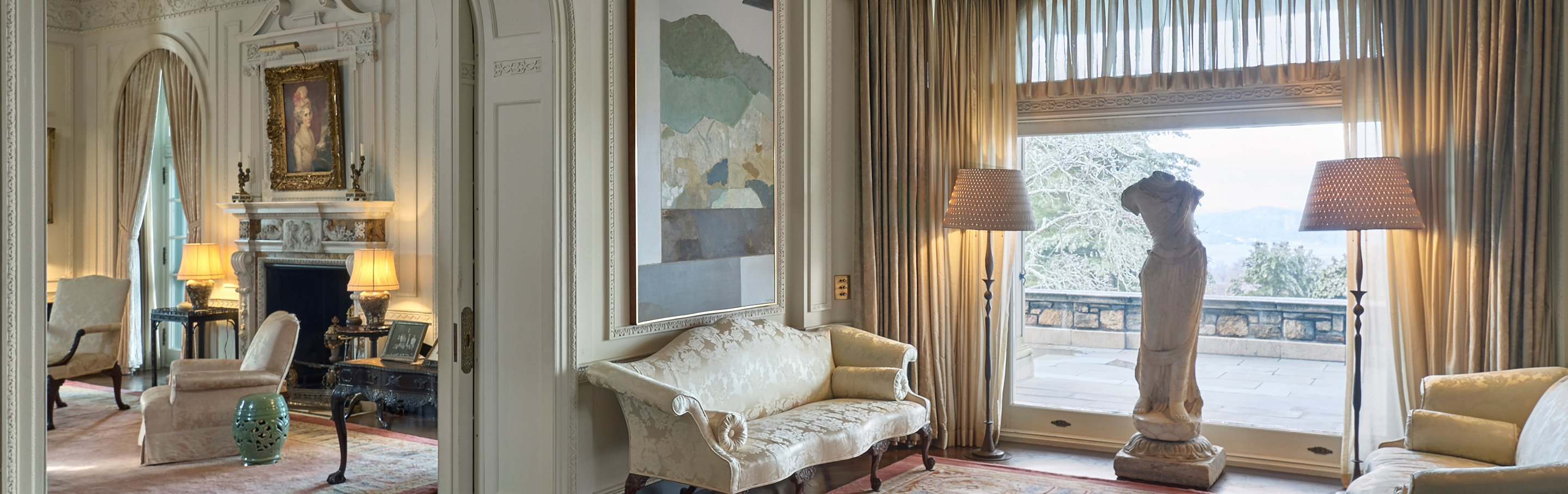 An alcove in Kykuit