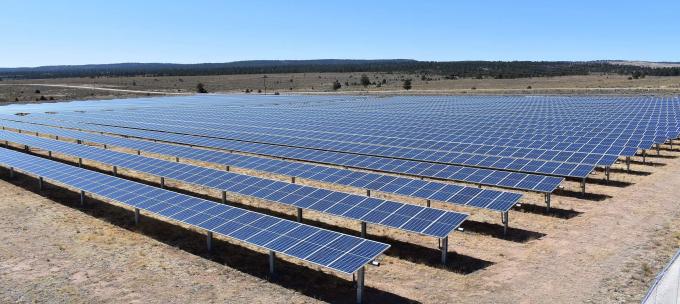 a solar array